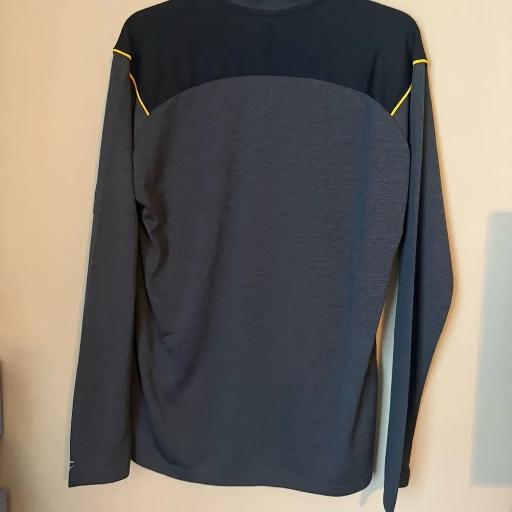 Missouri Tigers Pullover Men Champion Black Large Mizzou 1/4 Zip Champion